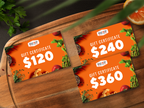 Cooking Class Gift Cards