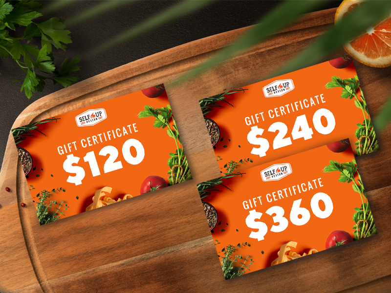 Cooking Class Gift Cards